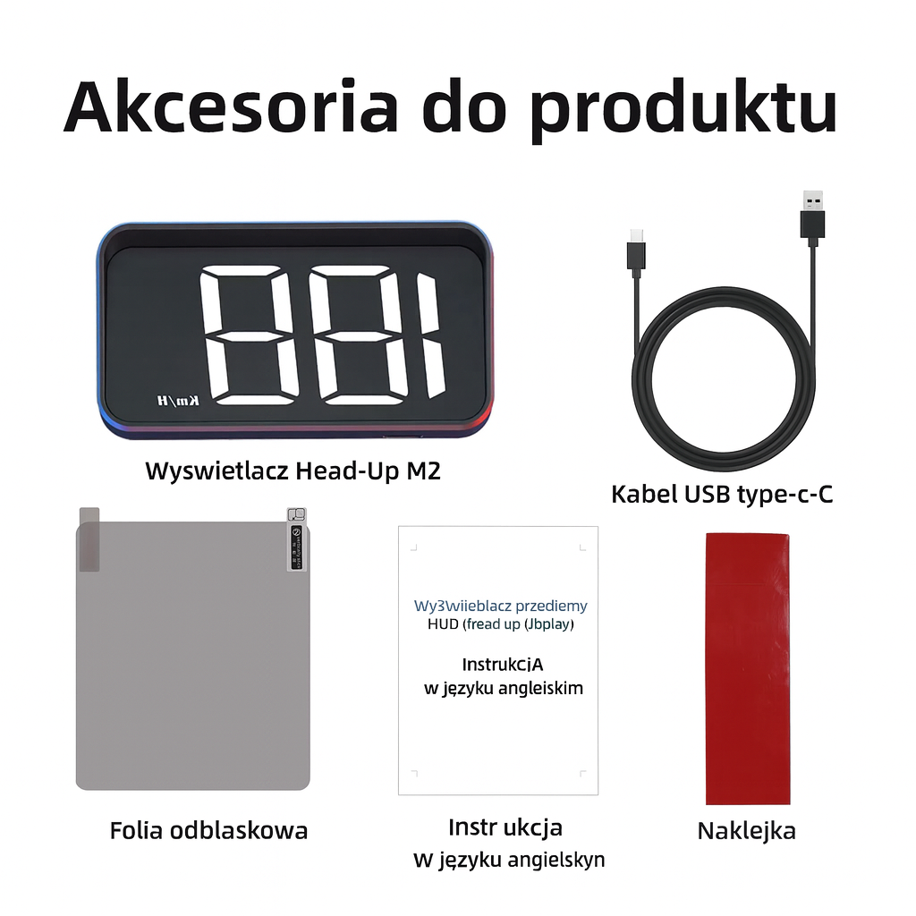 Car Hud™ – Cyfrowy HUD GPS HD